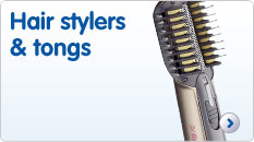 hair stylers and tongs
